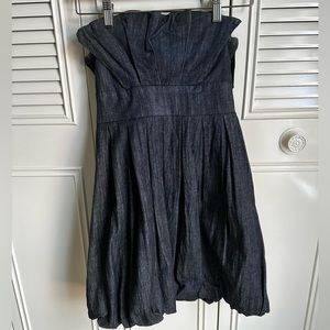 Denim Semi-formal short dress